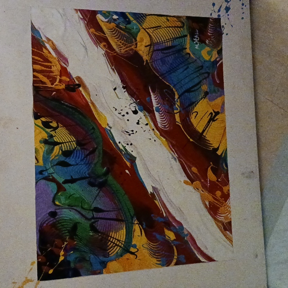 Original painting by Micheal Hall.